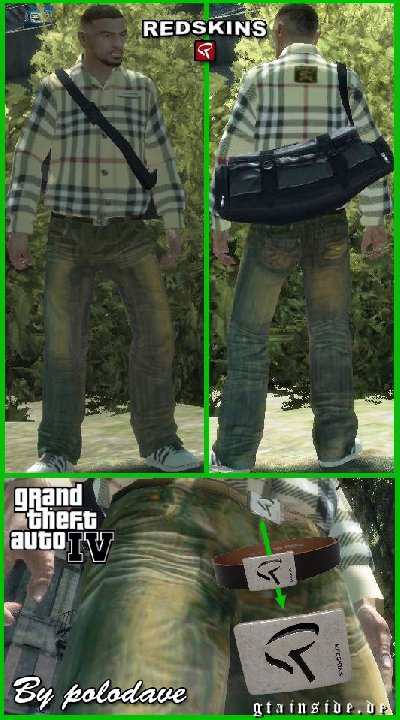 Redskins Green Jeans